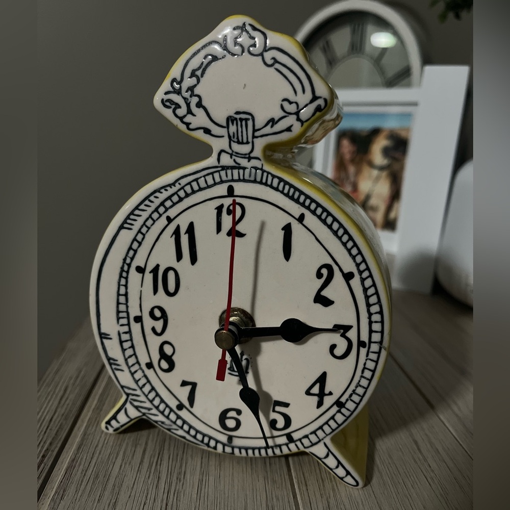 Molly Hatch Tick Tock Clock from Anthropology